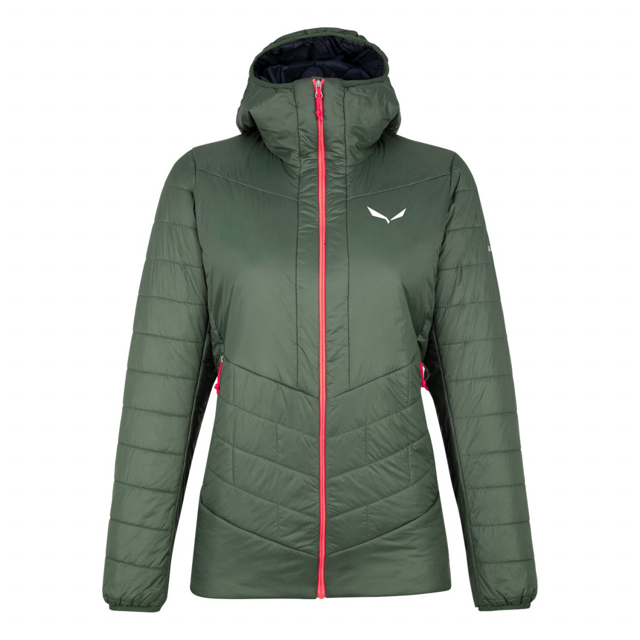 Chaqueta Plumas Mujer Chile - Salewa Catinaccio TirolWool® Responsive - Verde - DLKM-90782